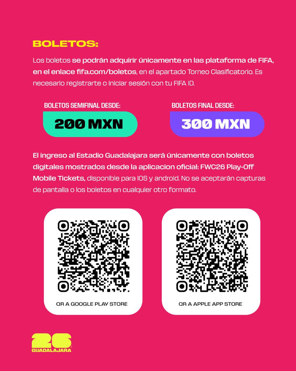 FIFA World Cup 26 Guadalajara™ tweet media