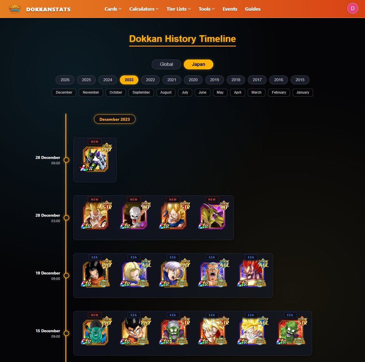 Dokkan Stats tweet media