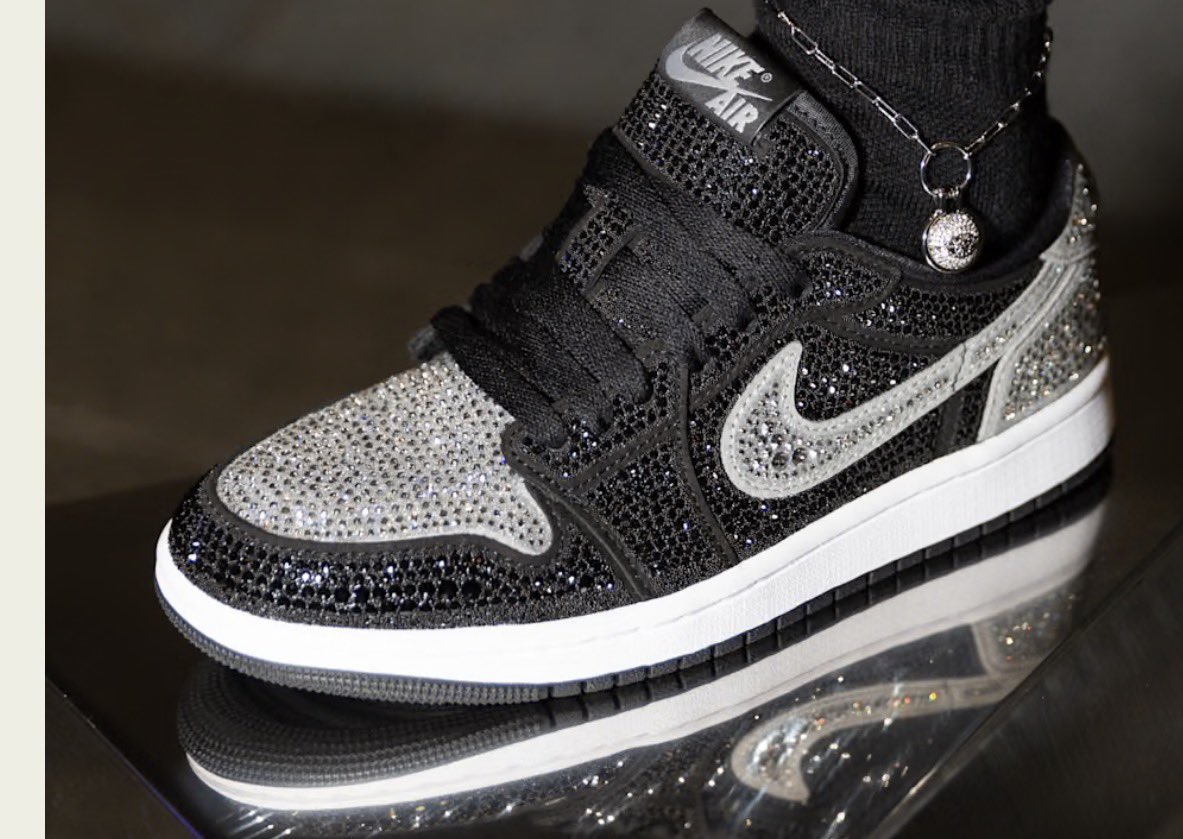 Last May  we were given these…… did you cop a pair? 

Photo courtesy Nike/Jordan Brand and Swarovski.