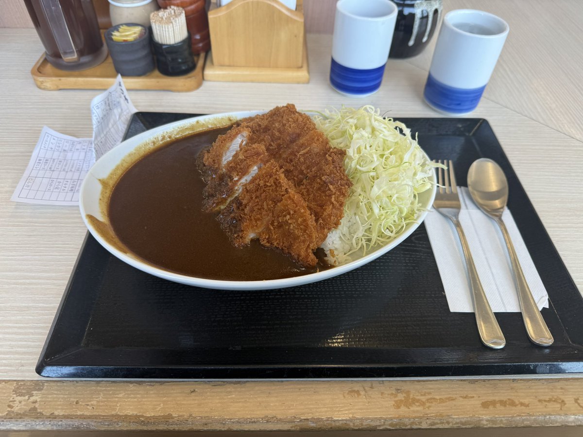 m_srixon's tweet photo. 久々カツカレー🍛
美味しかったです😋 https://t.co/OnbsrUji7g