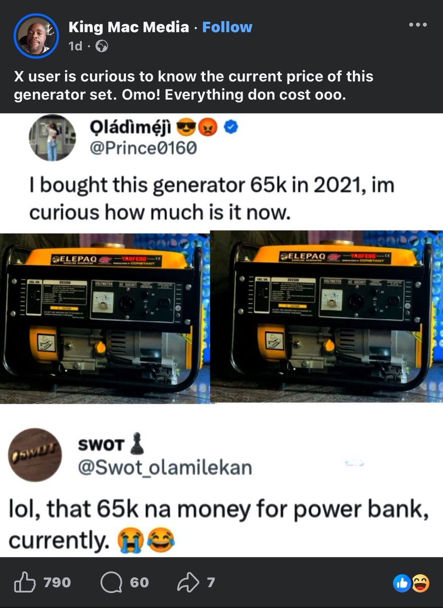 this post don reach facebook. 😂😂