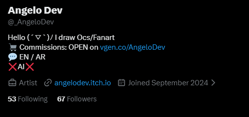 AngeloDev | Commissions Open | tweet media