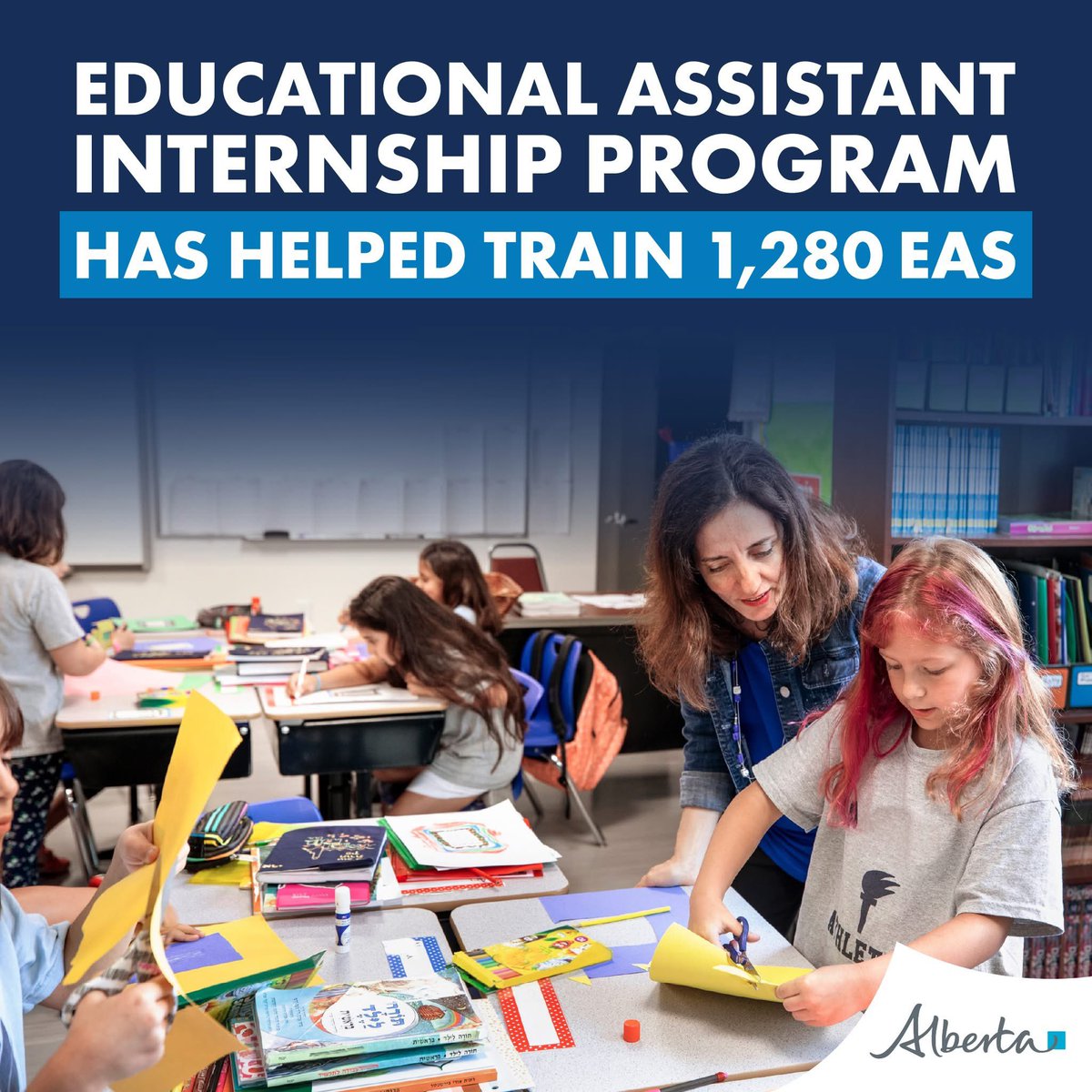 TanyYao's tweet image. YourAlberta (Government of Alberta)  is expanding the Education Assistant Internship Program to get more trained staff into Alberta classrooms.  facebook.com/share/p/1biFd9… #ymm #rmwb