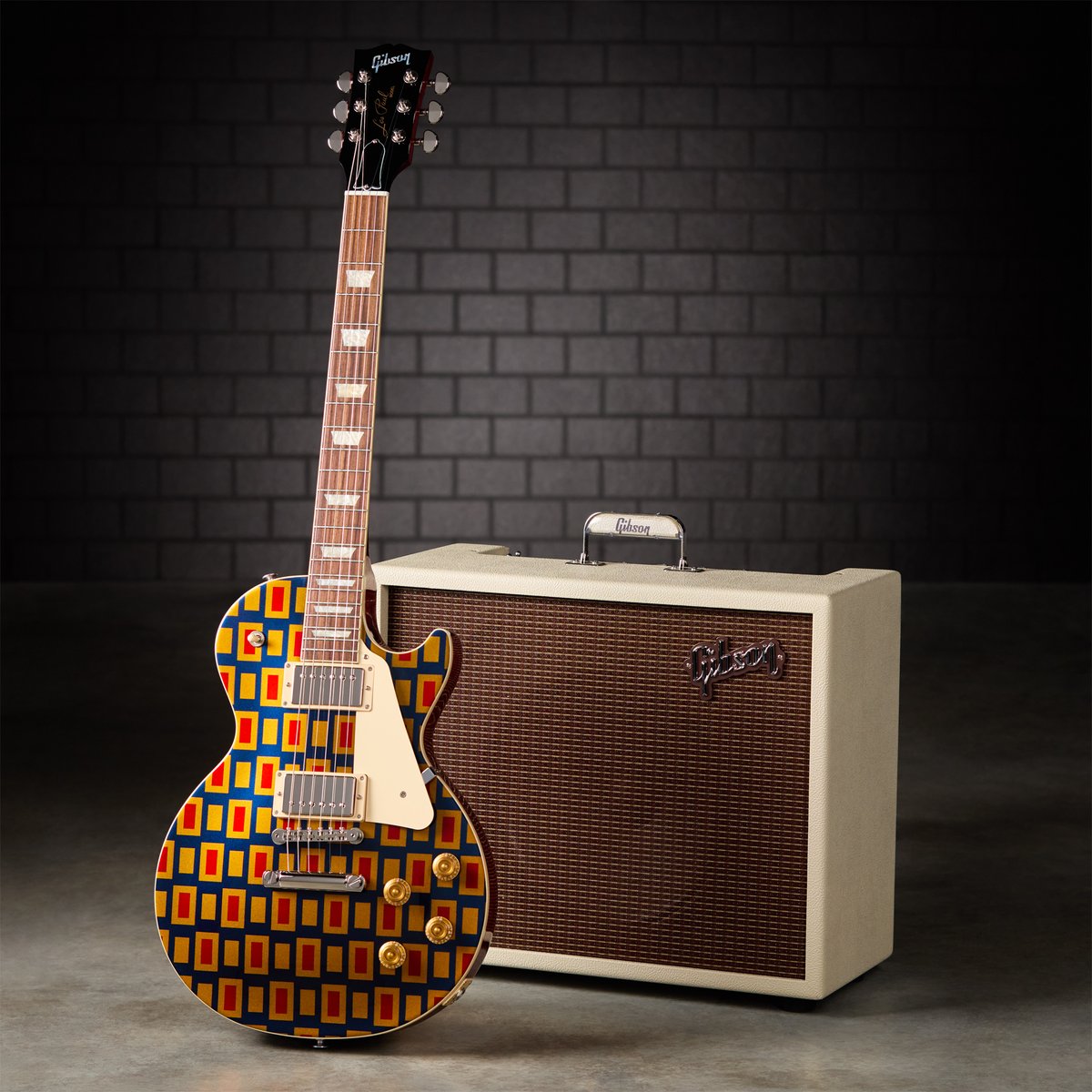 gibsonguitar's tweet photo. Gibson Mod™ Collection

Break the mold with our one-of-a-kind, customized guitars.

All Gibson guitars go through rigorous QC, but every once in a while, a guitar with outstanding playability and tone doesn’t quite meet the strict cosmetic standards at our craftories.

As part of our ongoing commitment to sustainability, these instruments are sent to the Mod Collection team to use as a blank canvas—and let their imaginations run riot. With a fresh batch of Gibson Mod Collection guitars dropping every week, act fast to get your hands on these one-of-a-kind guitars with unique hardware and electronics customizations, and the wildest finishes in Music City.

Shop the Mod Collection Here: https://t.co/SJJl3trmie

This Mod Collection 2025 Les Paul Standard 60s has a Casino Carpet finish. The modifications consist of the Mod Collection-exclusive custom finish and gold Top Hat knobs. It weighs 9.9 pounds and comes with a hardshell case and two-year playability warranty.

#gibson #modcollection #theoriginal