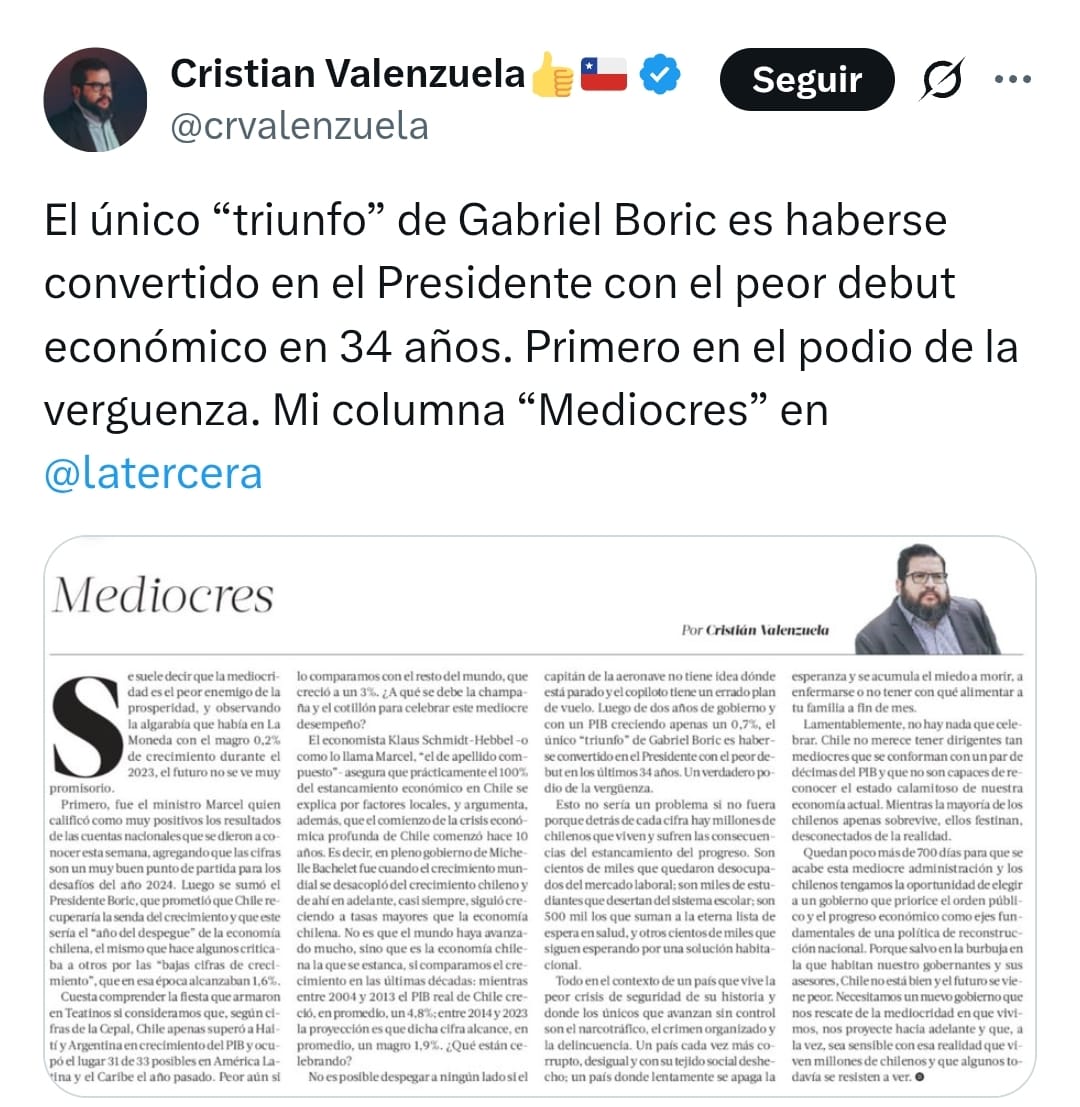 Rodrigo A. Rettig V. 🇨🇱 tweet media