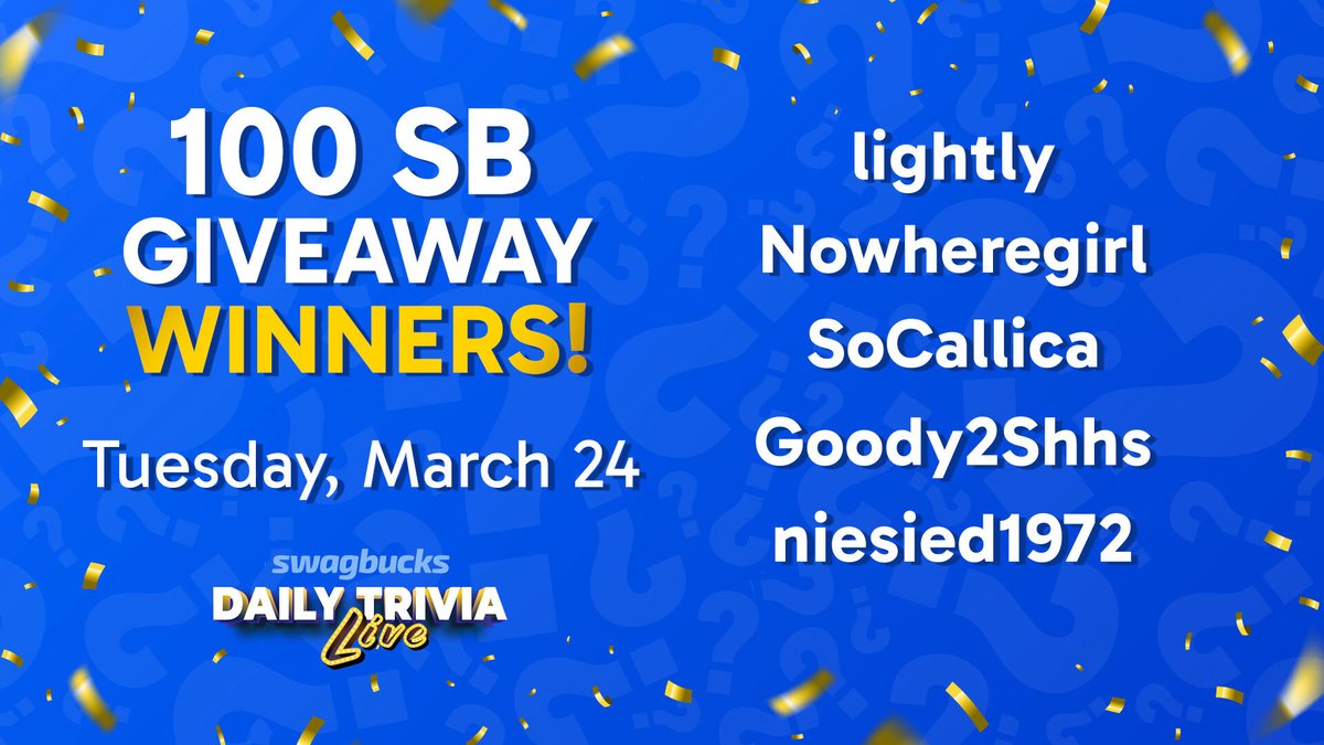 Swagbucks tweet media