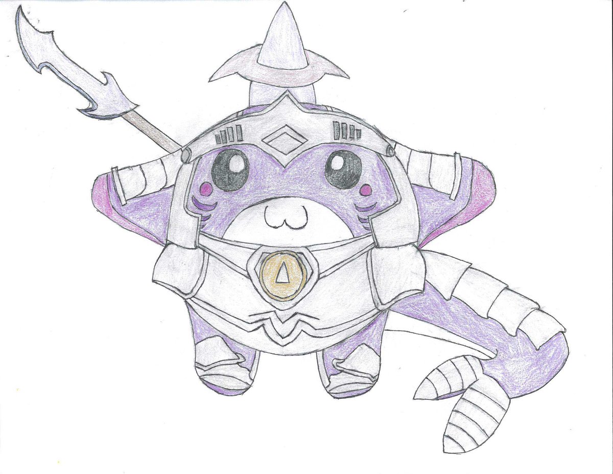 TheOneStr0ker's tweet photo. Shorkies I present to you the Shorkie KNIGHT! This adorable Shorkie represents my view of us Shorkies guarding our Queen Mega, armored, armed, and always ready for her, no matter the task! 

I hope you all love it!  A dear friend and fellow Shorkie @JeffDoom586822  a active and kind shorkie in the discord drew and made this for me at my request! Lubbers for them! Lubbers for the Shorkies! And most importantly Lubbers for our Queen Megalodon 💜💜

#MegalodonArt