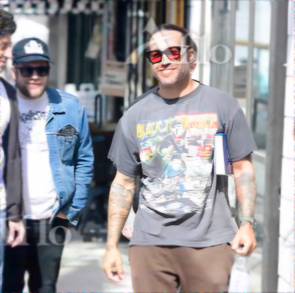 Pete Wentz thinking about how soon he gets to do his greatest hobby again: telling lies and spreading misinformation