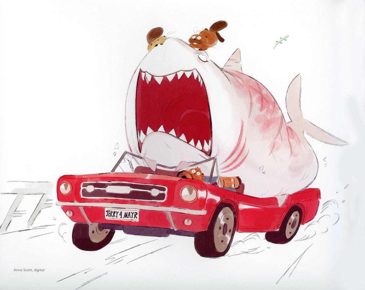 Amazing art by Anna Scott from the #Hoppers art book!