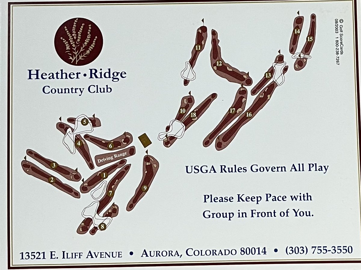 Daily Scorecard Golf tweet media