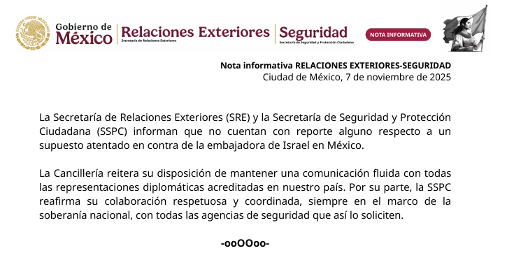 Embajada de Irán en México tweet media