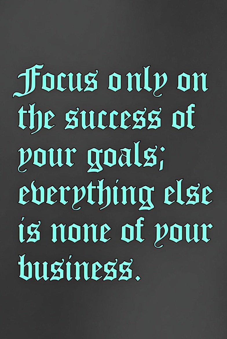 Focus and Winners Mindset