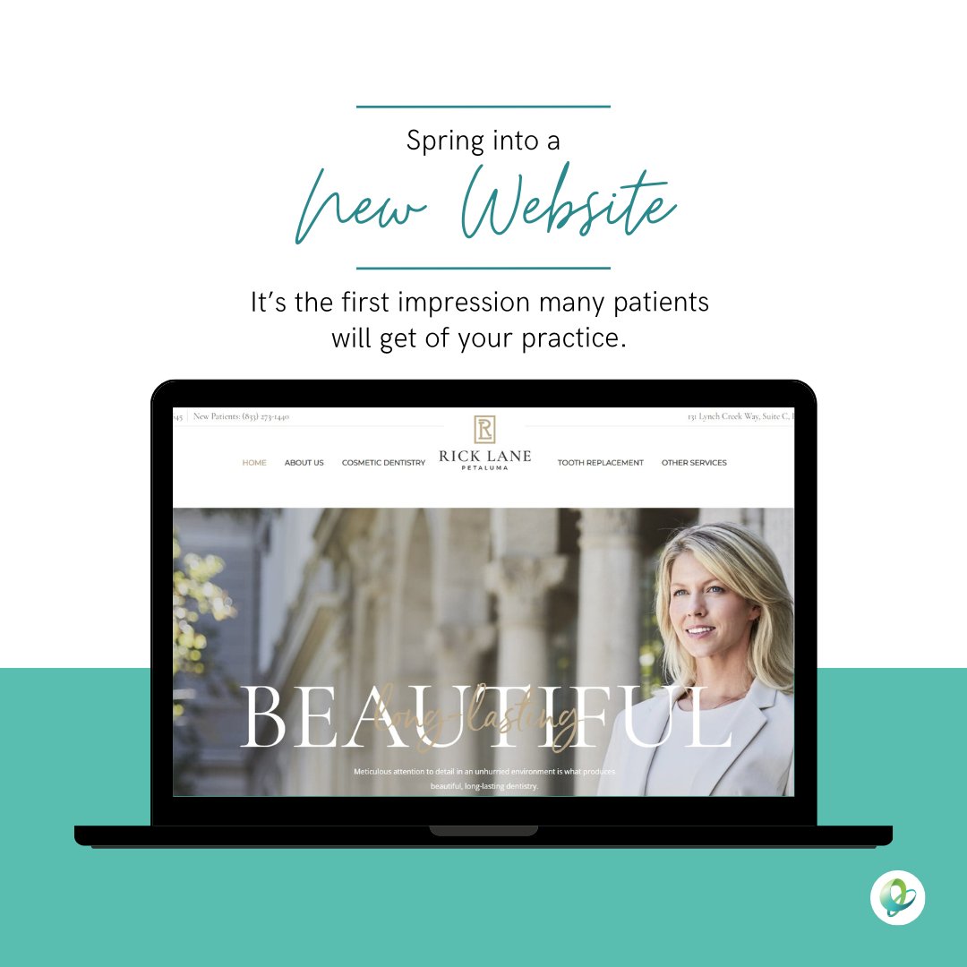 InfinityDentalW's tweet photo. Your website is your marketing. 💻✨It is your first impression and it matters.  Clean design builds trust. Mobile friendly converts. Easy navigation keeps patients.  If it feels outdated, patients move on.  Ready to turn visits into bookings? https://t.co/KiuGCVwhOn
