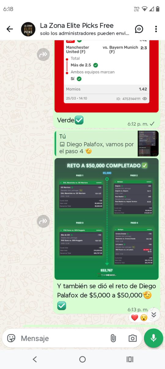 La Zona Elite Picks tweet media