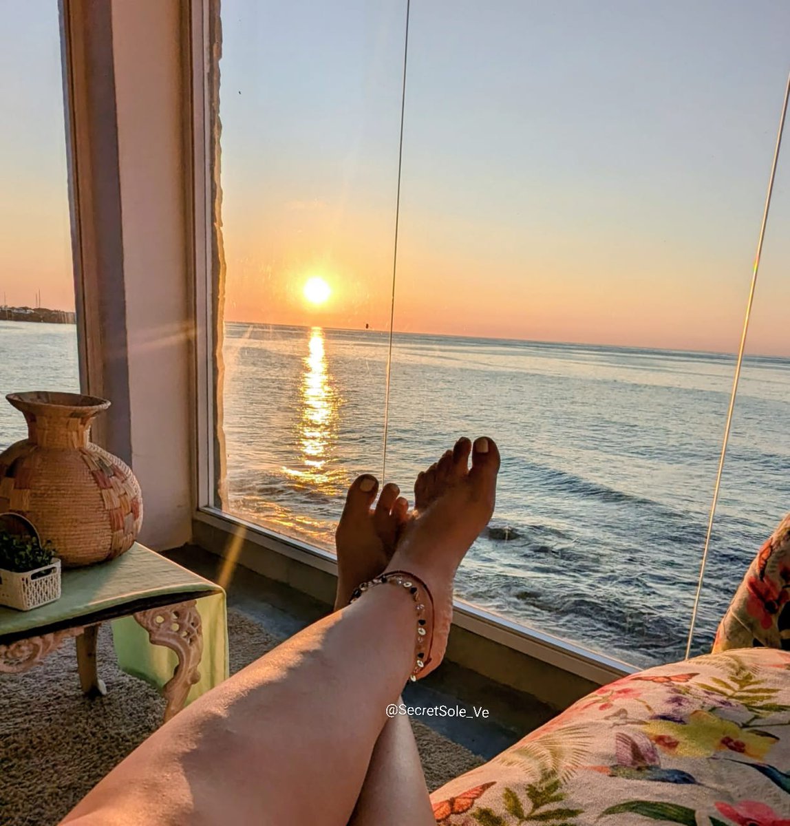 SecretSole_Ve's tweet photo. Golden hour bliss... 🌅✨ Letting my feet soak up the last rays of sun. 👣🤍
​Ready for more? Check the first comment! 👇
​#GoldenHour #Barefoot #BeachLife #FootModel #Sunset https://t.co/GXVr22XCKS