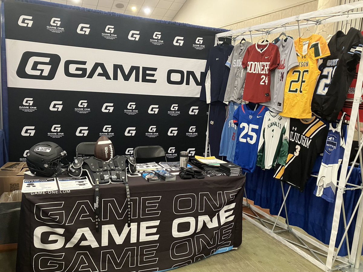 Cal_GameOne's tweet photo. Set up and ready to build relationships at MSSADA Conference @GameOne_USA @GO_CurtisT https://t.co/yjJDhHyhEA