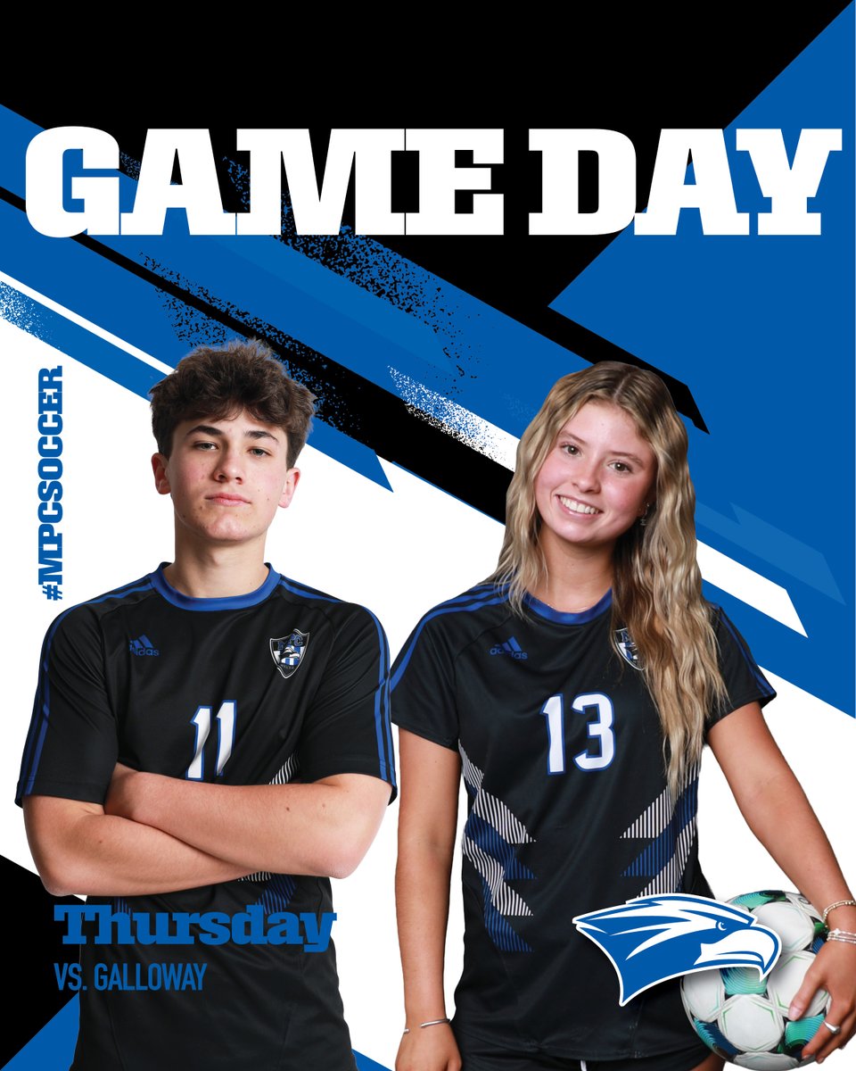 MPCAthletics's tweet image. Varsity #MPCSoccer is at home against Galloway tonight!

Varsity Girls: 5:00 p.m.
Varsity Boys: 7:00 p.m.

#MPCWAY | #FunToWatch