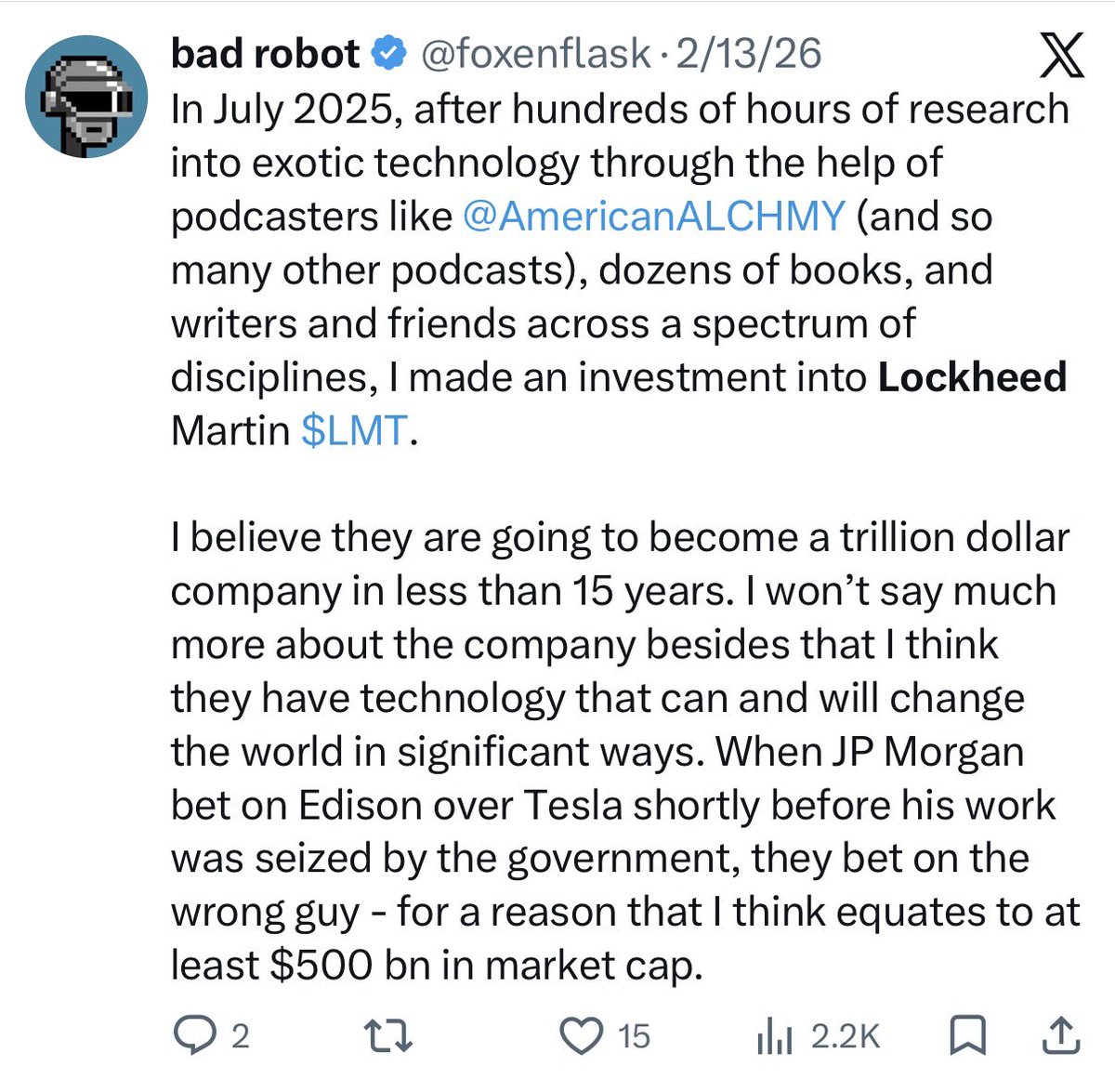 bad robot tweet media