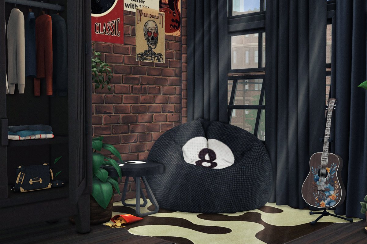 Quinnzy_sims's tweet photo. I stayed up so late for this room https://t.co/KZUhECiiLr