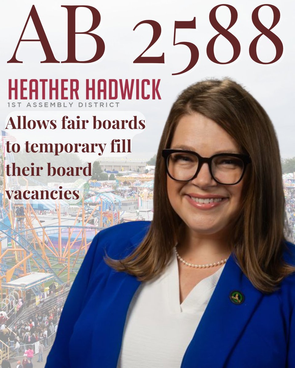 Assemblymember Heather Hadwick tweet media