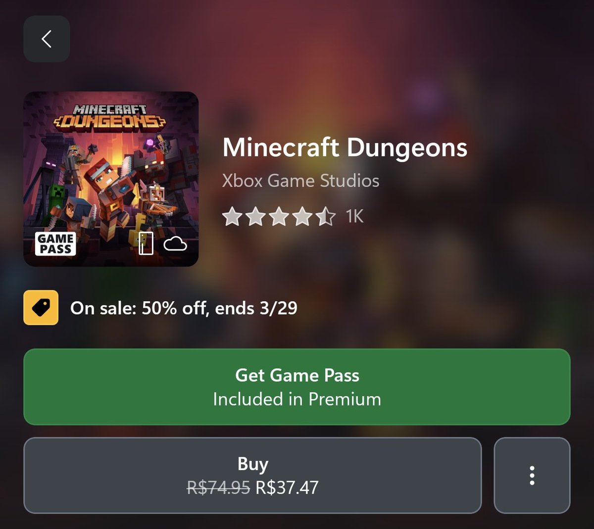 viniciusxd02's tweet image. O Dungeons está em promoção para quem quer dar uma chance ao jogo. Se vc tiver um amigo que tenha as DLCs vc não precisará comprá-las, basta entrarem no mesmo lobby e gg.

E se precisar de alguém pra jogar ou de dicas, só falar cmg tbm :)

#DungeonsII #MinecraftDungeonsII