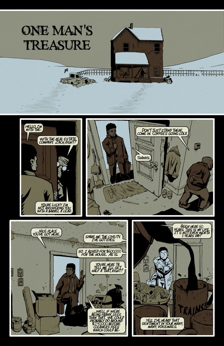 PureVenomComic's tweet photo. One Man's Treasure - pg1
We're back. https://t.co/HnXCHPrPvm