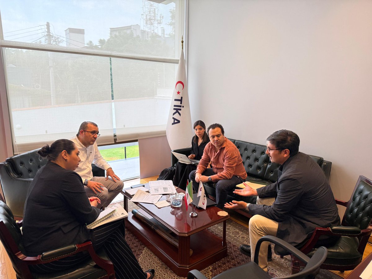 TIKA_Mexico's tweet photo. As part of the “Acapulco Transforming with You” Project, launched by Mexican President @Claudiashein in 2025 to rebuild and revitalize #Acapulco following Hurricanes Otis and John, we met with @FonaturMX officials at our office.
@Tika_Turkiye
#WorldClassDestination
#Acapulco https://t.co/eTTtdfsdNm