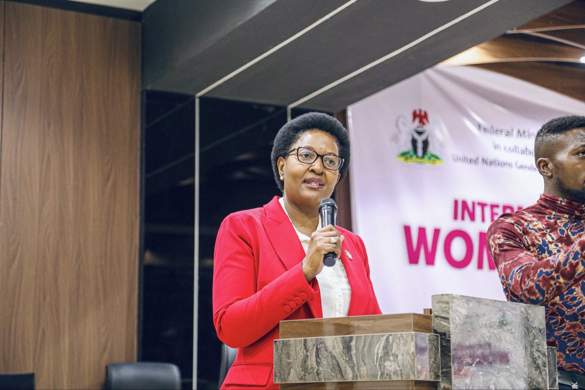 unwomenNG's tweet photo. At a high-level dialogue by the UN Gender Theme Group and @fmojustice, leaders affirmed the need to close the gap between laws and lived realities. The event brought together stakeholders from all sectors to discuss ways to strengthen inclusive, gender-responsive justice systems. https://t.co/nJXXNHjcvM
