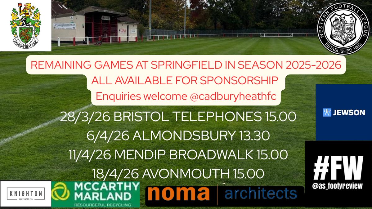 Cadbury Heath FC tweet media