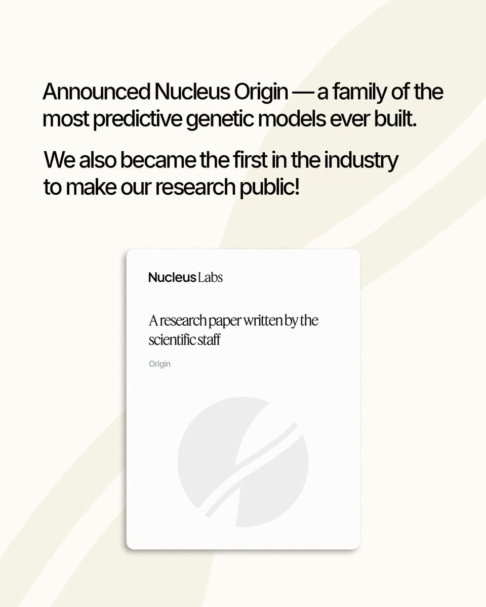 Nucleus Genomics tweet media