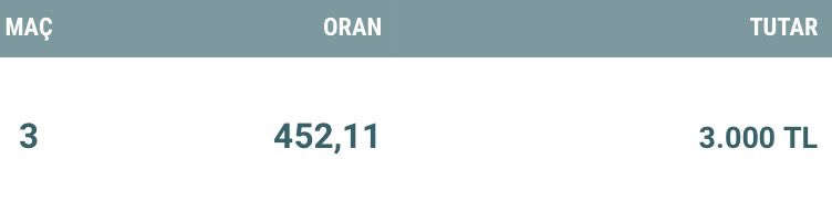 golazoanaliz2's tweet photo. 452 oran😳

Sadece https://t.co/1iwHxCn4wP’te olacak.

Dünya Kupası Elemeleri Planlaması’na 12 saat boyunca son kez %50 indirimle katılabilirsiniz❗️

Paket Seçimi: 👉https://t.co/1rfLoxSpct https://t.co/CccgnOsGM5