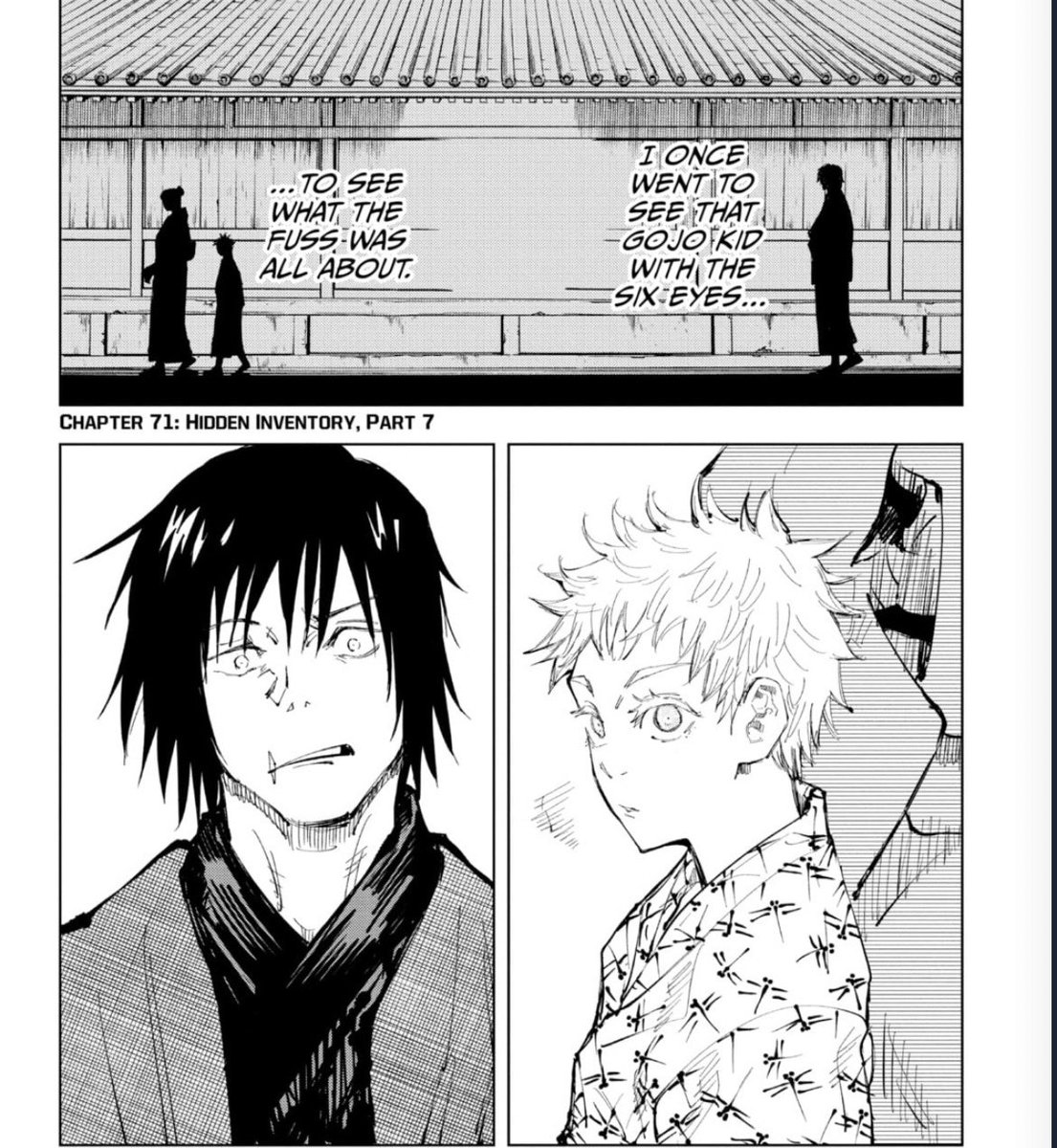 Why are Gojo and Toji pretending to not know eachother when they met before? Is this a plot hole? 
#JJKlarpgames