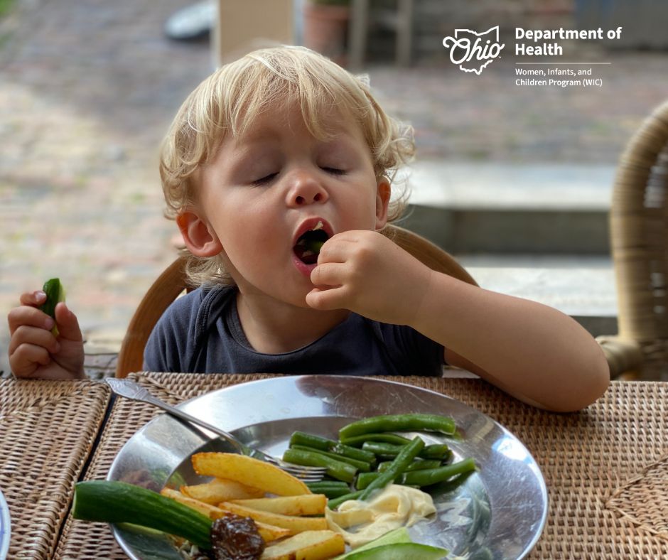 WIC can help you get more fruit and veggies on your growing toddler's plate! Learn more: signupwic.com.