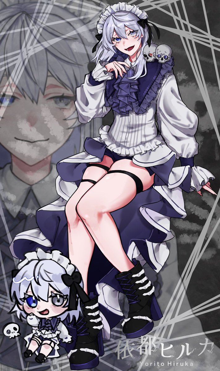 依都ヒルカ🎮‎‎🤍/死神と格ゲーのV tweet media