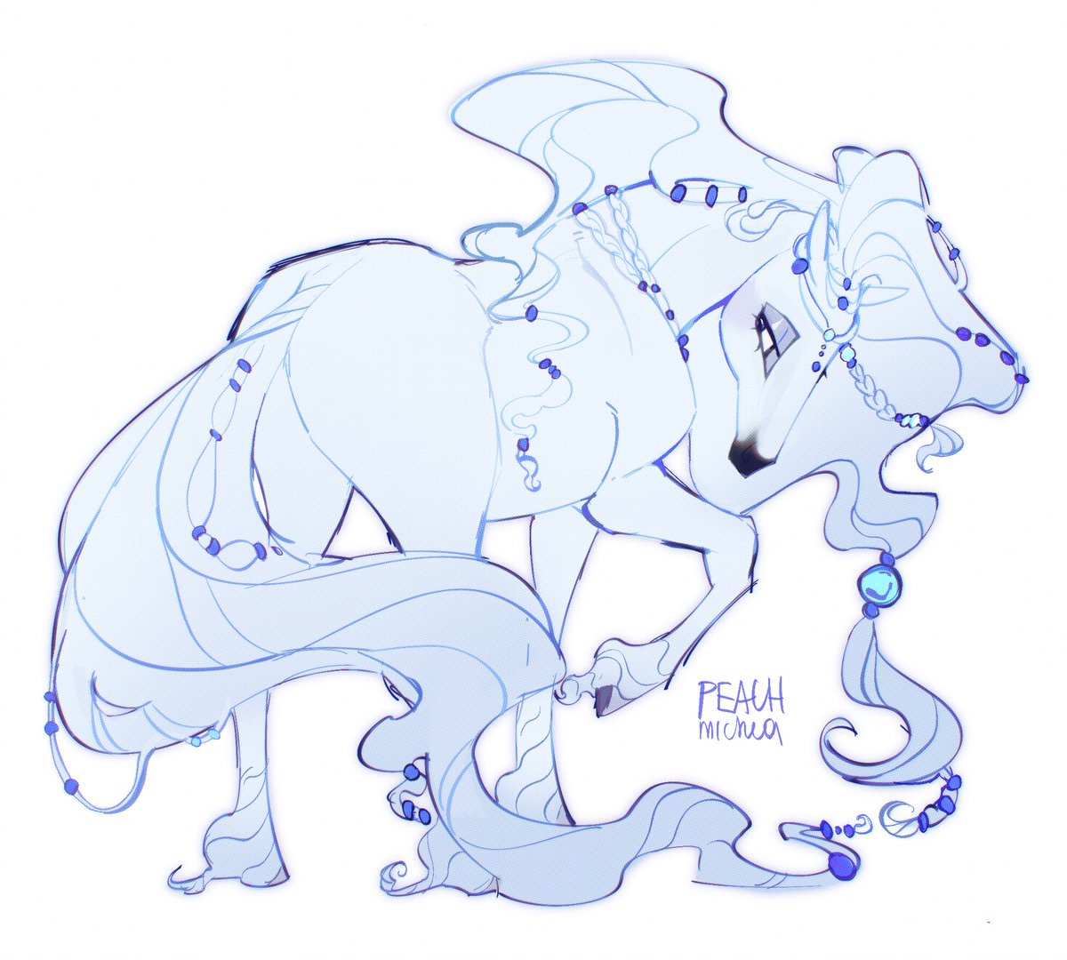 peachmichea ★ commission open tweet media