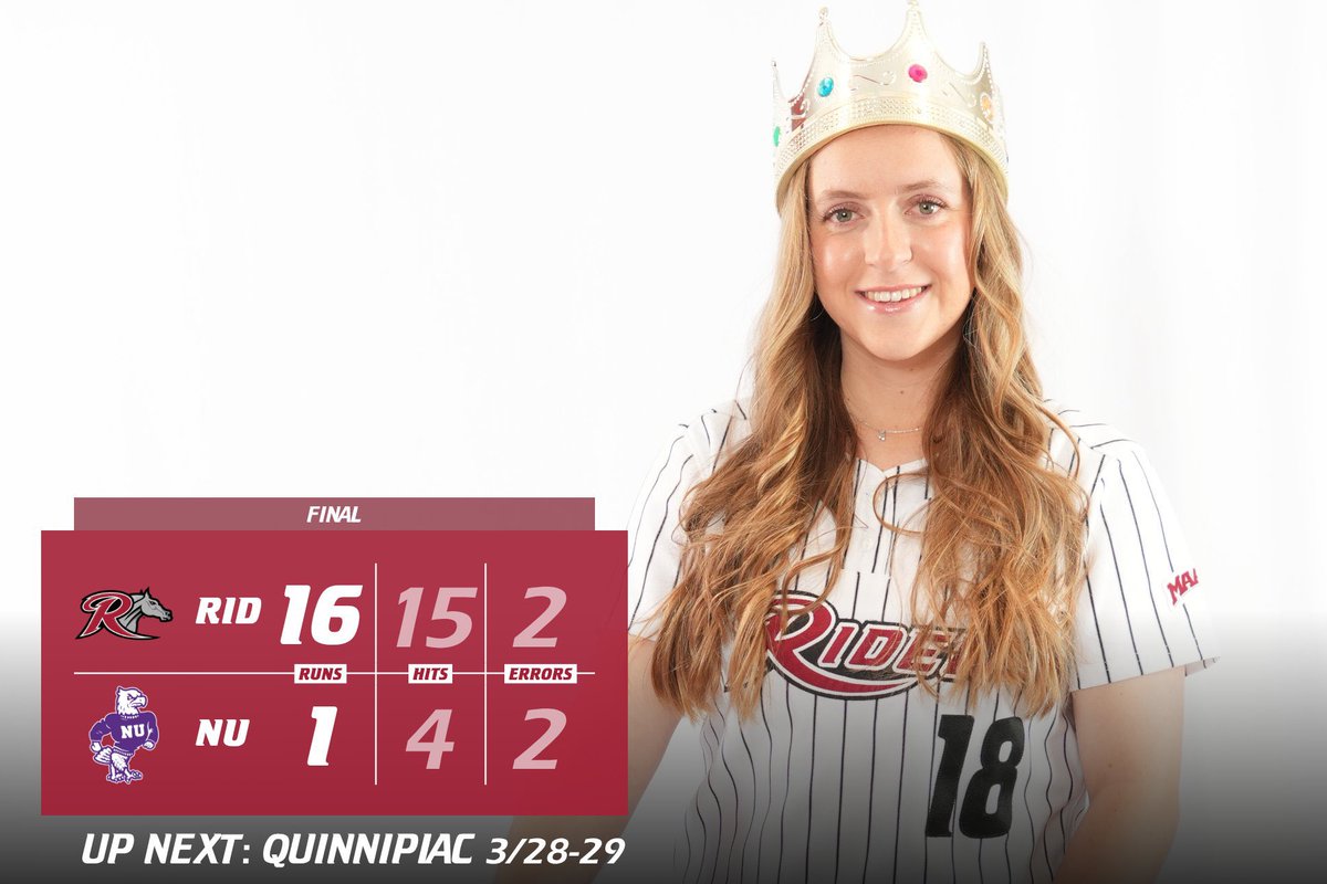 Rider Softball tweet media