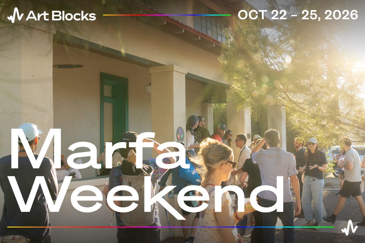 Art Blocks tweet media