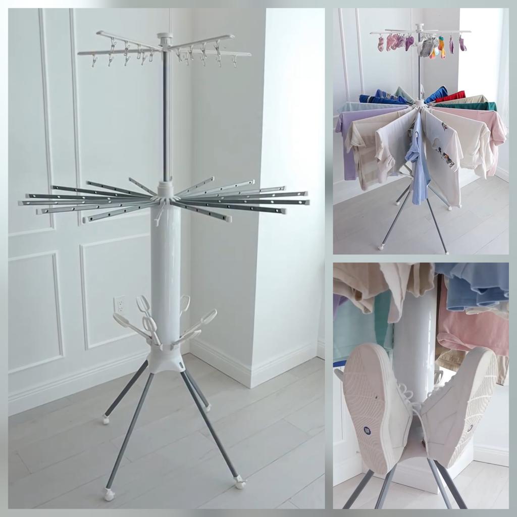 sell_savvy360's tweet image. Portable Foldable Clothes Drying Rack
🛍 amzn.to/4t71Uj9
 Via @amazon

Lightweight tripod design with expandable arms and strong stability. Perfect for indoor and outdoor use.
.
#FoldableRack #HomeHacks #ApartmentLiving #StorageSolutions