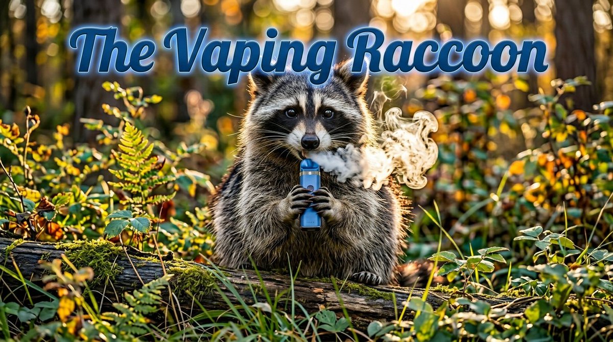 Vaping Racoon tweet media