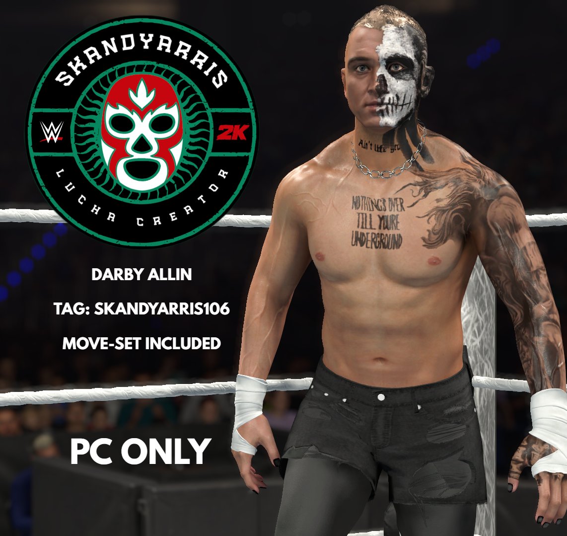 Andyh106Y's tweet image. #ADAMCOLE #DARBYALLIN &amp;amp; #NICNEMETH NOW UPLOADED TO #WWE2K26 PC COMMUNITY CREATIONS!

ALL FEATURE MOVE-SETS

SEARCH MY TAG: SKANDYARRIS106 FOR ALL MY CONTENT

MORE TO FOLLOW ASAP

#CAWMMUNITY #WWEGAMES