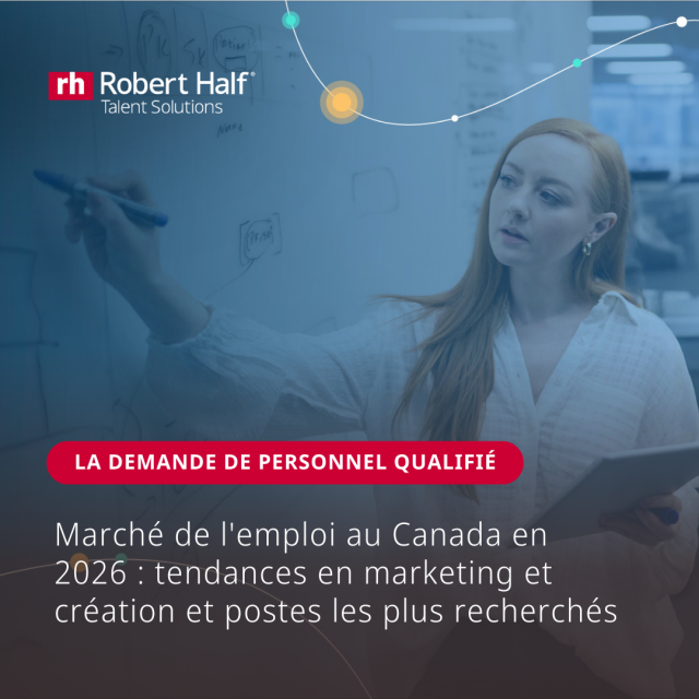 La concurrence pour les meilleurs talents persiste en 2026. Découvrez les tendances d'embauche en marketing, pour les employeurs et les employés canadiens. #tendances #marketing #RobertHalf bit.ly/3Ps8gvf