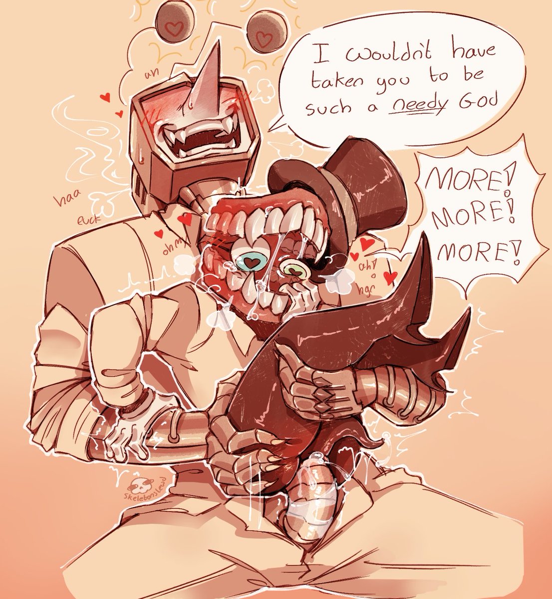 skeletonscanlewdtoo tweet media