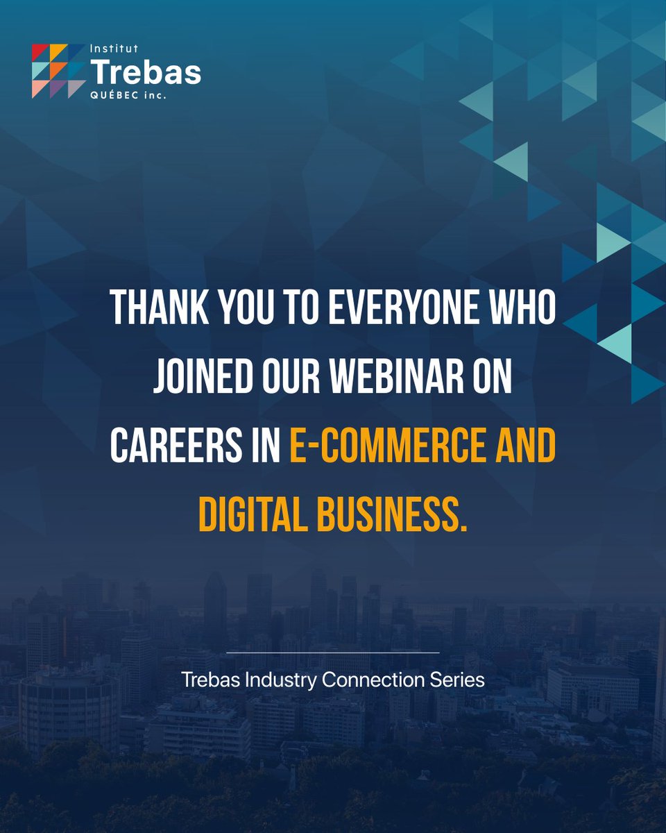 Institut Trebas Québec Inc. tweet media