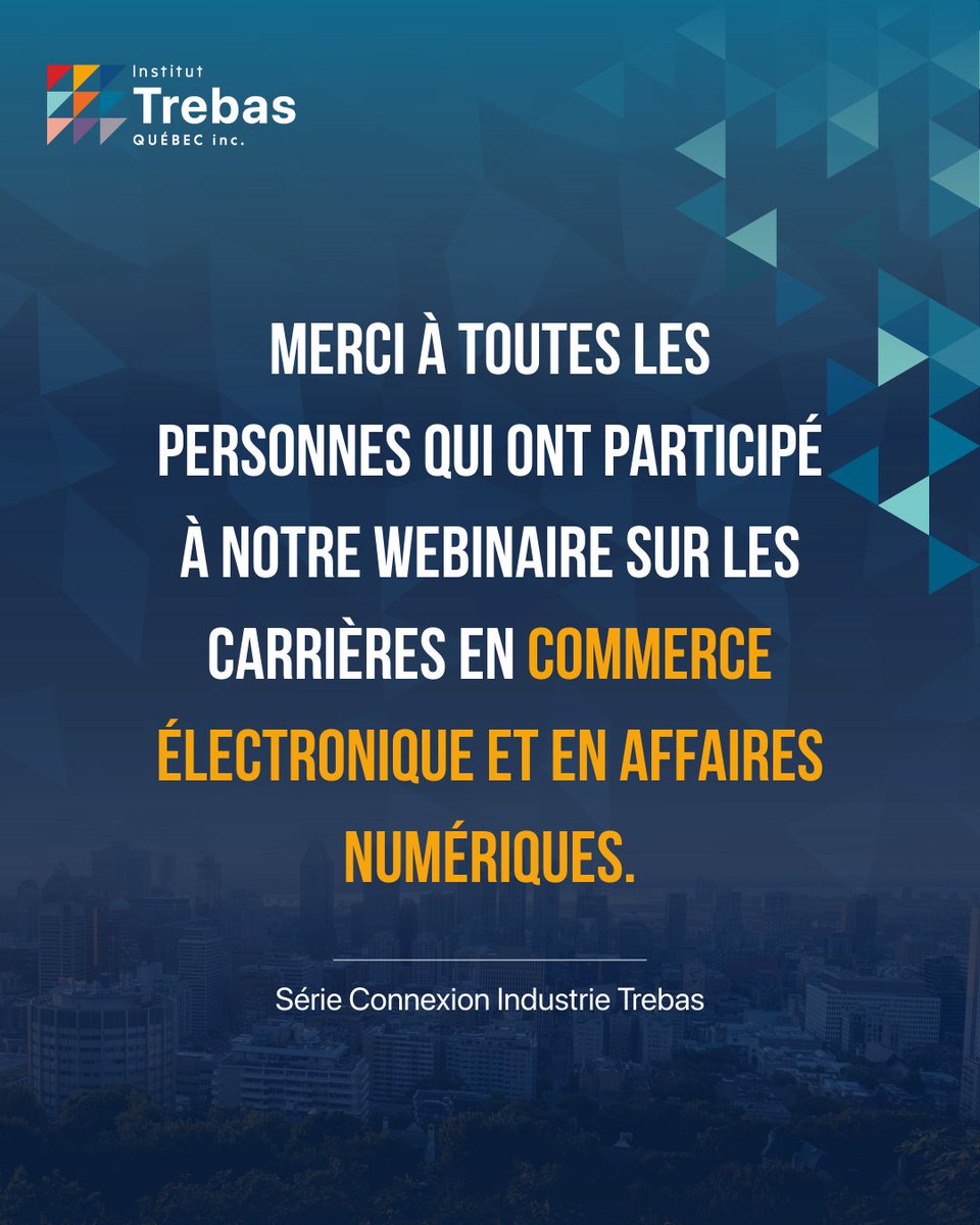 Institut Trebas Québec Inc. tweet media