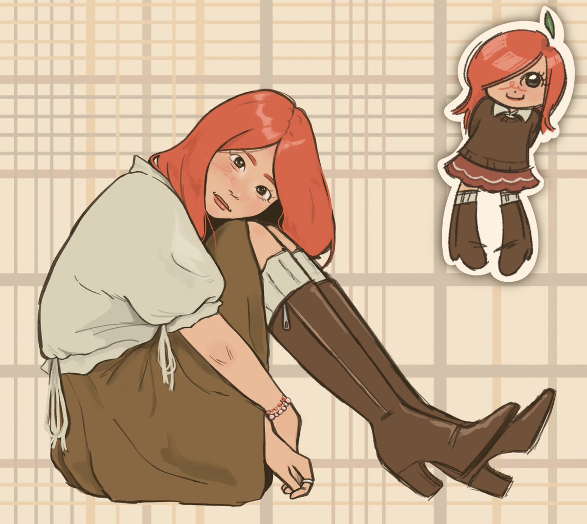 lulu 🐰 on fire tweet media