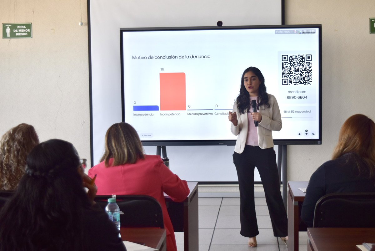 ContraloriaGEM's tweet image. #ElPoderDeServir
Damos seguimiento a nuestro #TallerDeInducción sobre el Protocolo de actuación para la recepción, trámite y conclusión de denuncias, dirigido a dependencias y organismos auxiliares del Gobierno del Estado de México.