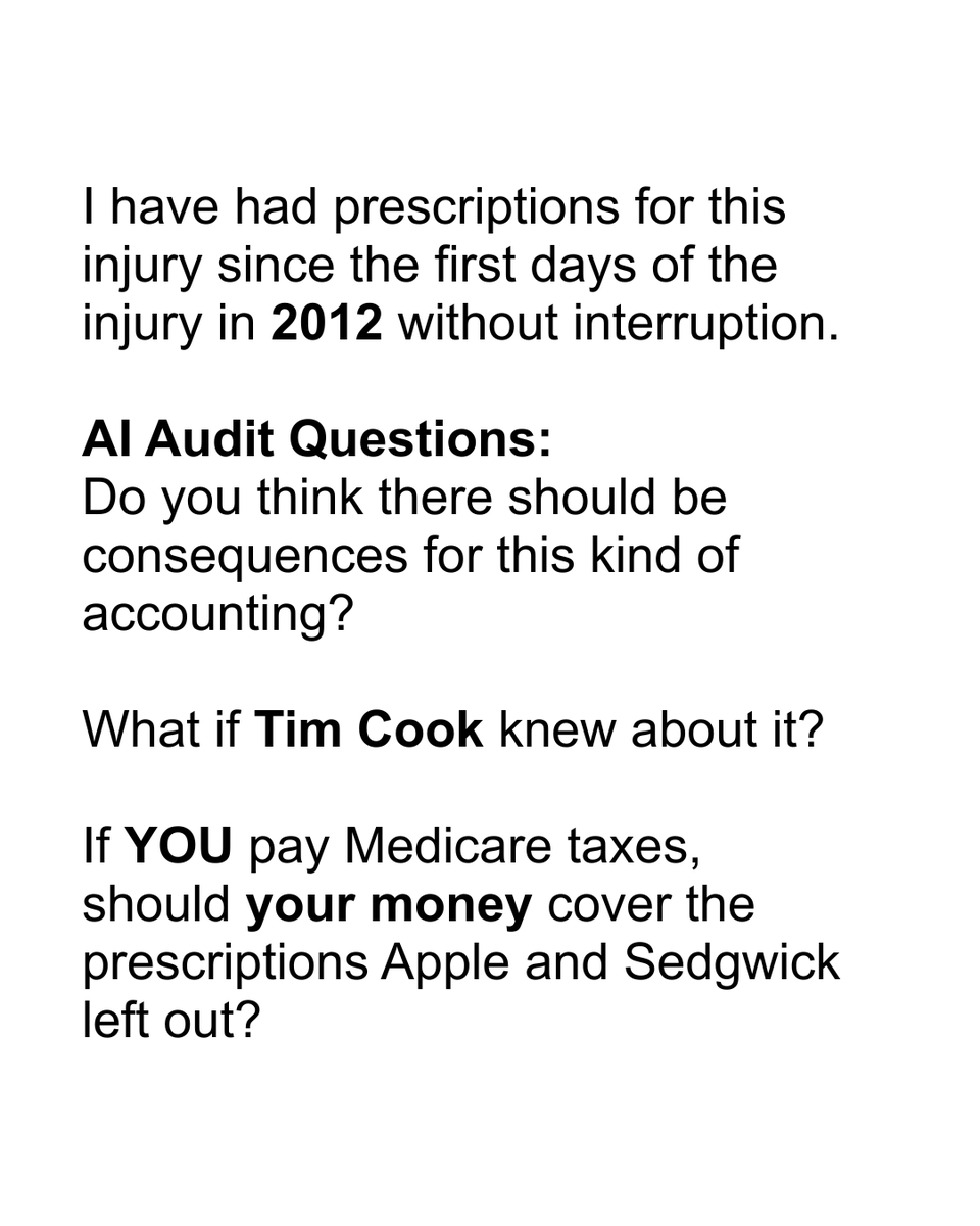 LieDetectorCEO's tweet photo. #CookCare #AIAudit #PharmacyHistoryNotProvided #YourMoney #AppleKeepsTheChange https://t.co/0rmU6iOuaA