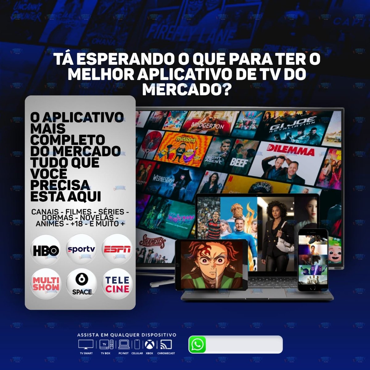 kadoshbtc's tweet photo. Serviços completo canais filmes e séries https://t.co/tsNWpKMu75