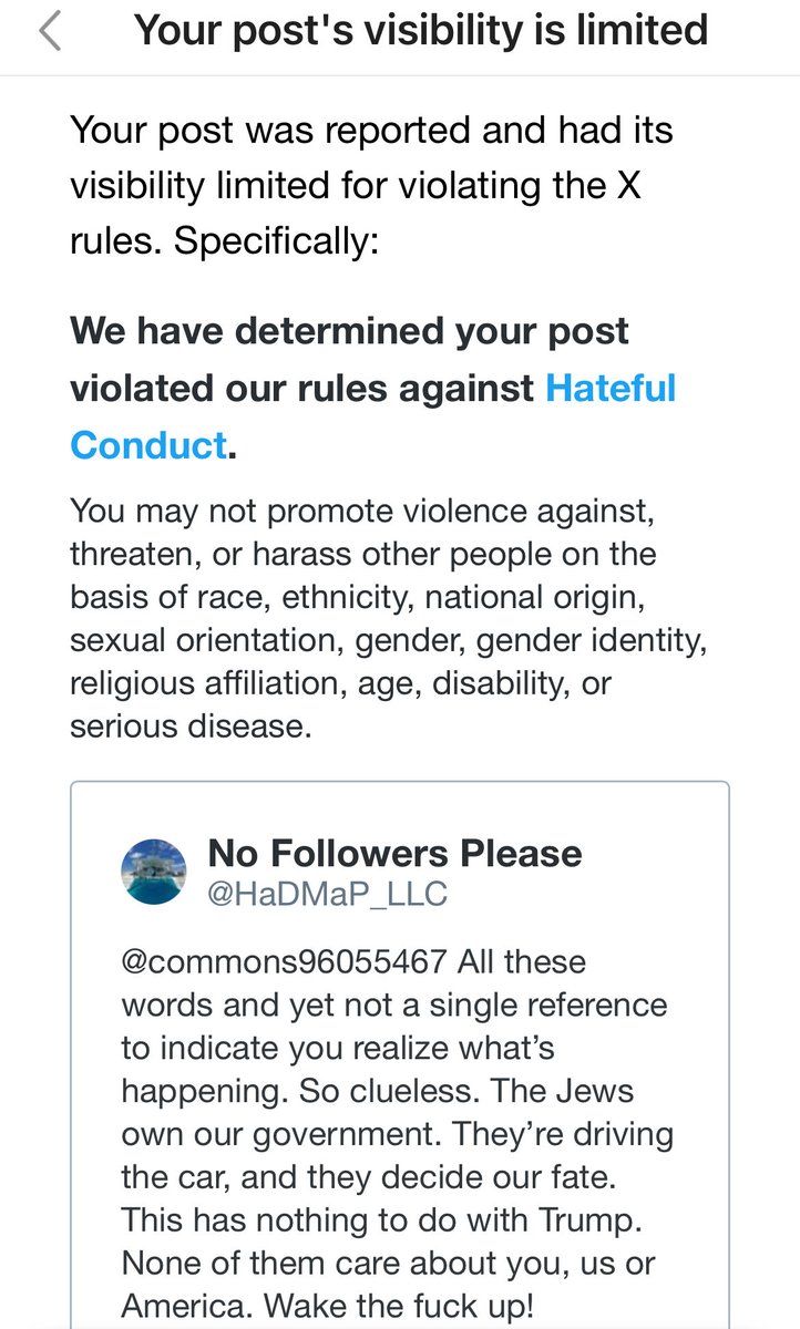 No Followers Please tweet media