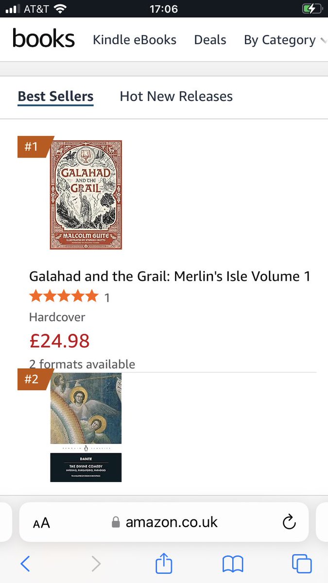 malcolmguite's tweet photo. Good to know that my @canterburypress book Galahad and the Grail has hit the top spot in Christian Poetry on its release. Thanks to all of you who put it there! https://t.co/hK1KqzeCcW